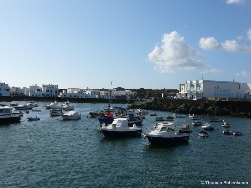 Hafen von La Graciosa